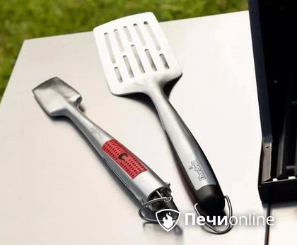 Аксессуар для приготовления на огне Char-Broil Набор инструментов  Medallion Series 2 шт (лопатка+щипцы) в Новом Уренгое