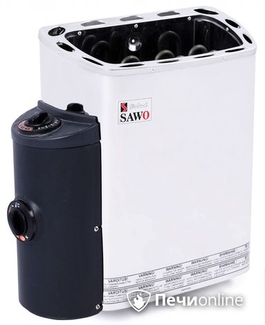 Электрокаменка для сауны Sawo Mini MN-36NB-Z со встроенным пультом управления в Новом Уренгое